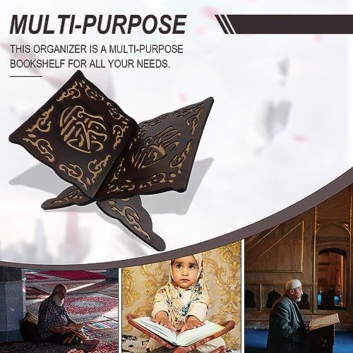 Foldable Wooden Book Stand Quran Bible Book Holder