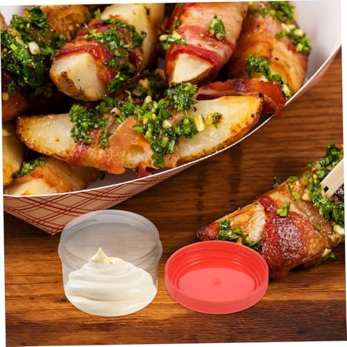 Transparent Squeeze Bottle Condiment Holder PP Material Leak-Proof Design Compact Portable