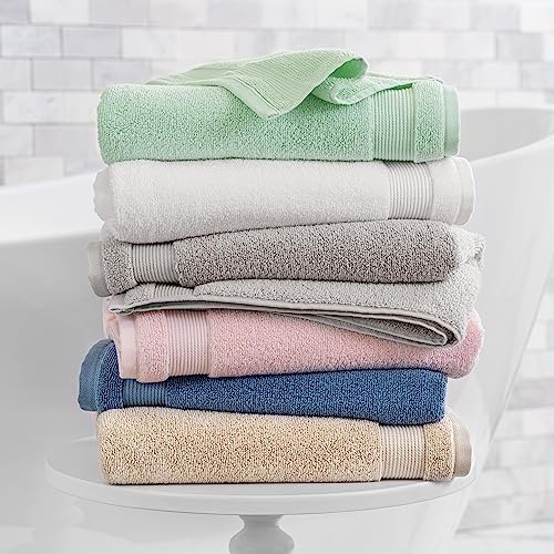 Martha Stewart 100 Cotton Bath Towels Set of 6 Soft Absorbent White