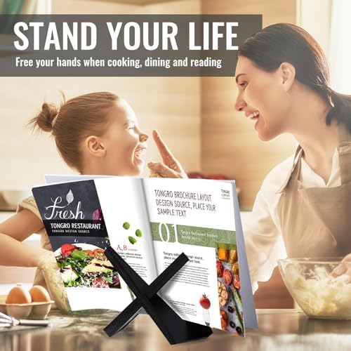 Sunnychicc Bamboo Kitchen Workbook Holder