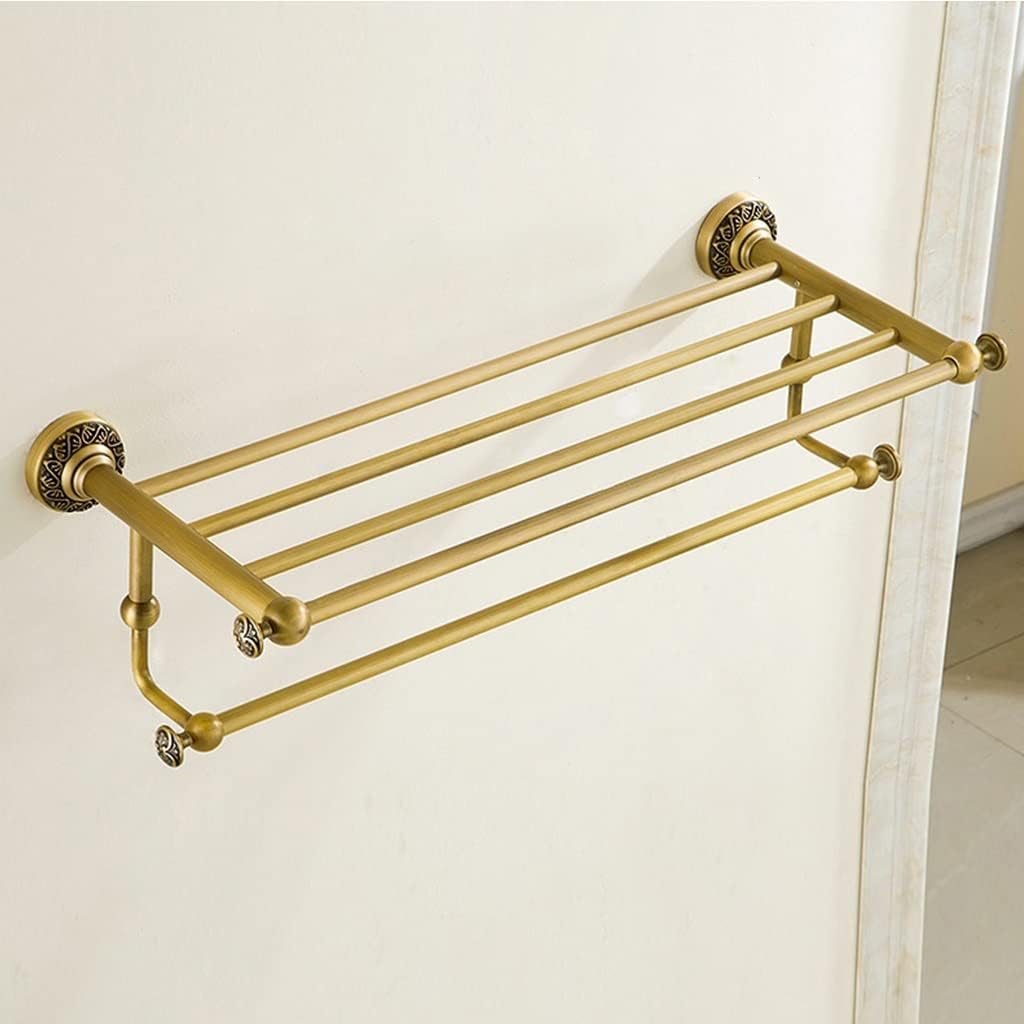 Antique Copper Bath Towel Rack