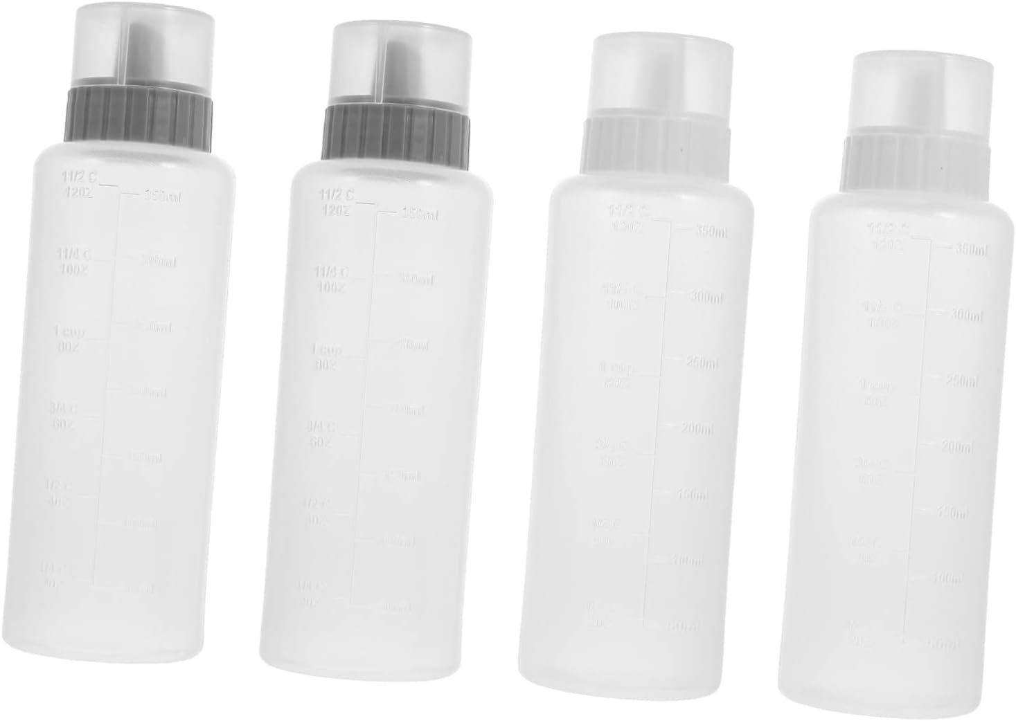 Safe Leak-Proof Squeeze Bottles for Dressing Sauce 350ml x4