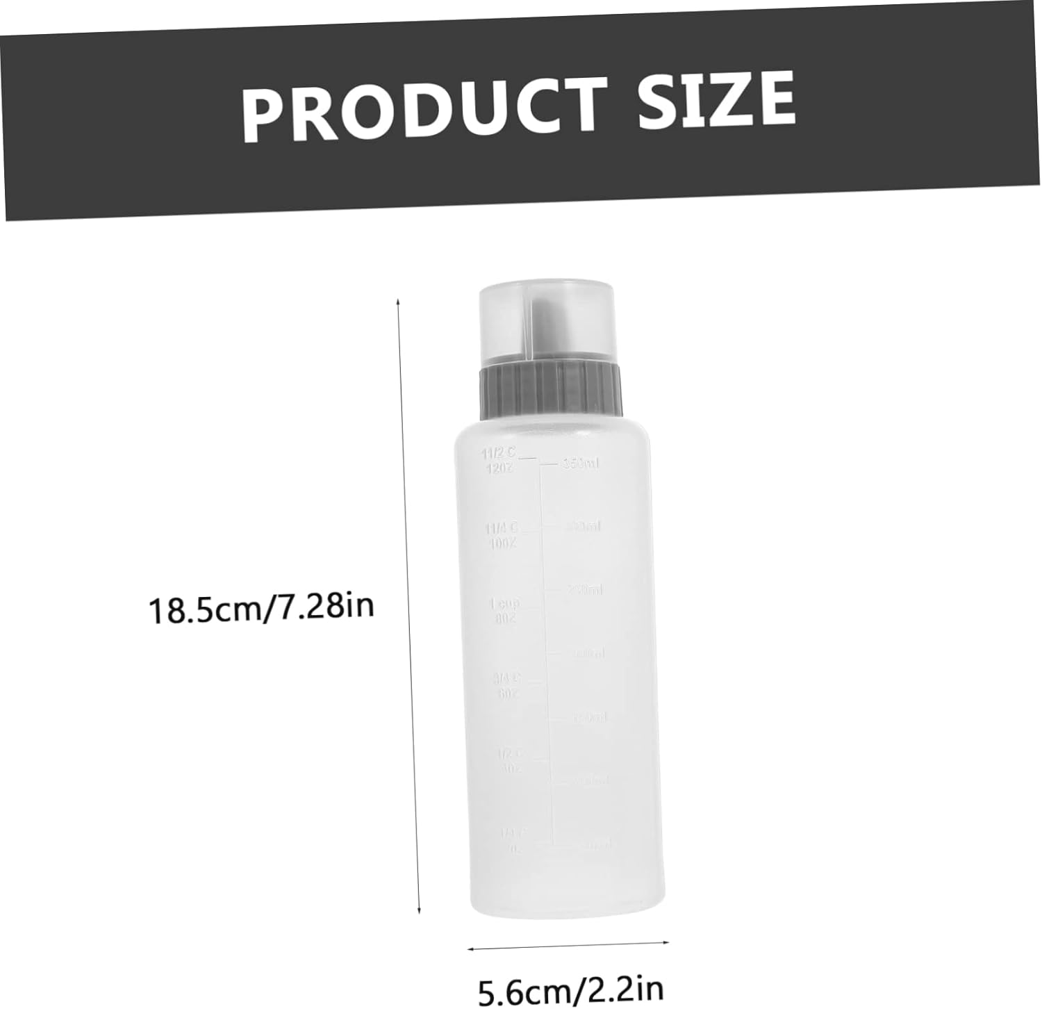Premium Condiment Squeeze Bottles Set of 8