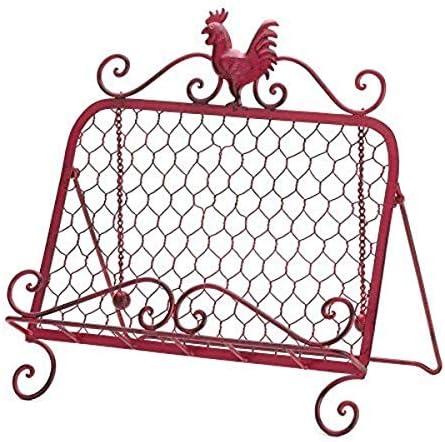 Accent Plus Red Rooster Cooking Stand