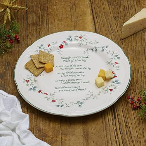 Pfaltzgraff Winterberry Friends and Family 12-Inch Plate - Perfect for Sharing