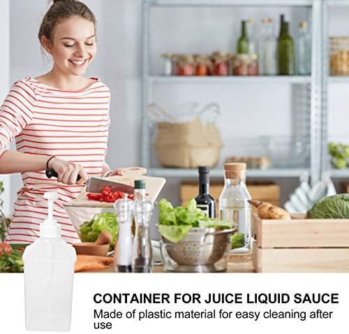 Dual-Piece Squeeze Bottle Set Kitchen Storage