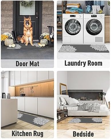 Bathroom Runner Rug for Non-Slip Quick-Drying