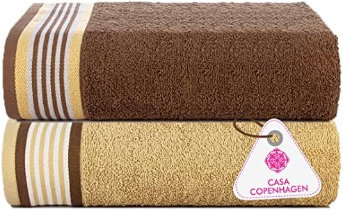 Soft Plush Bath Towels Set 2