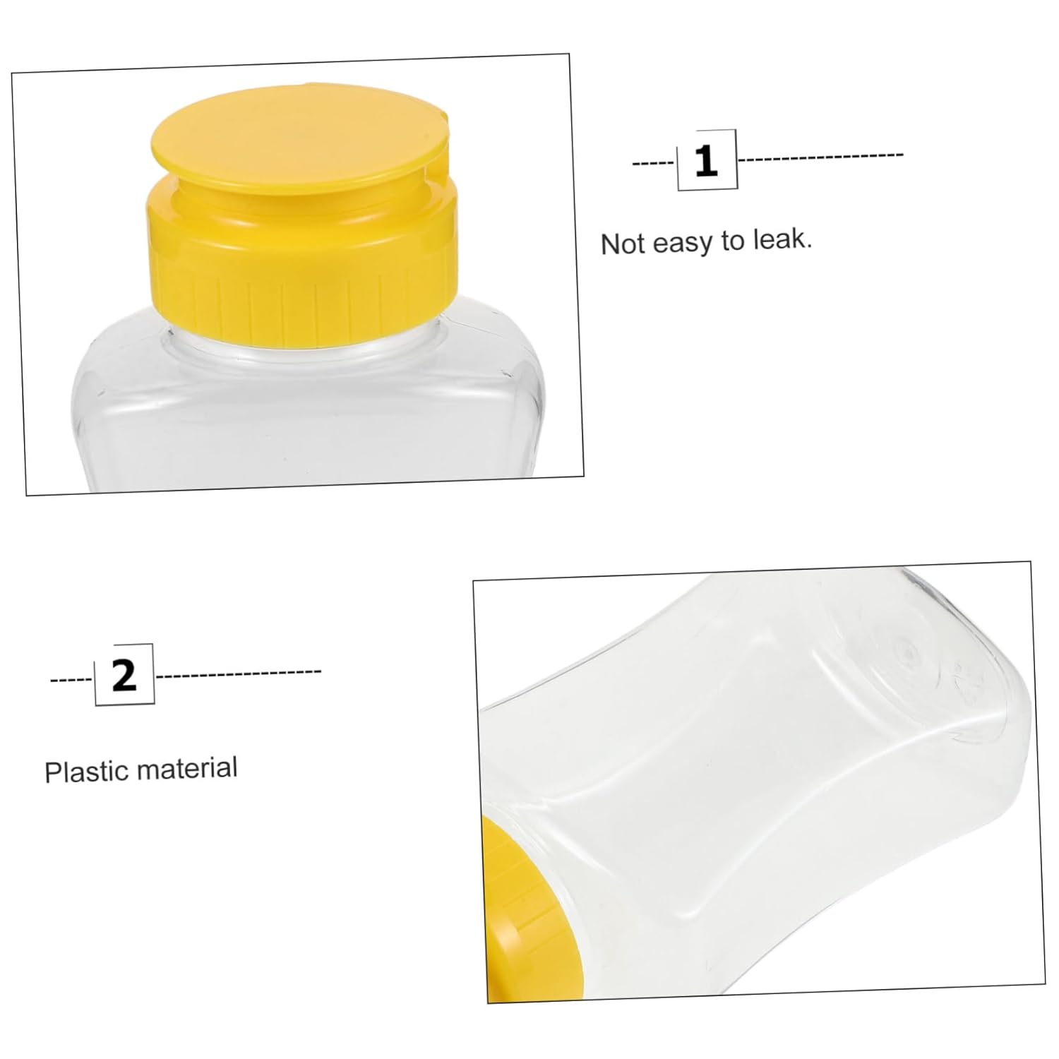 Stay Organization-friendly 180ml Squeeze Bottles for Ketchup Mustard and More