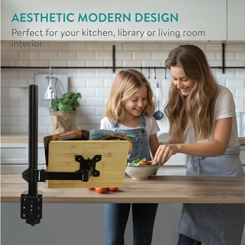 Enhance Workspace Efficiency Books Holder for Bamboo More