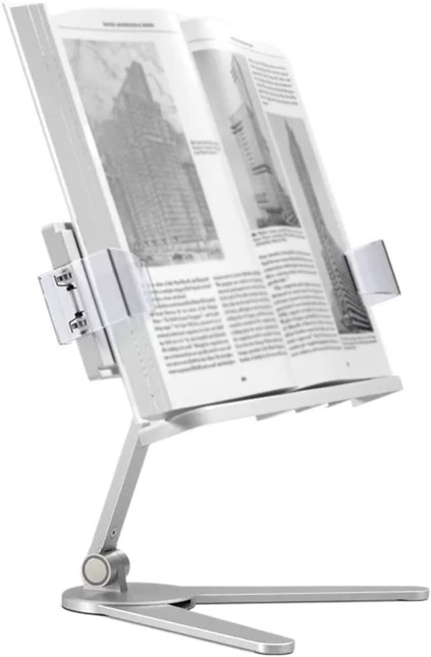 Adjustable Book Stand for Kitchen Reading and Cookbook Display