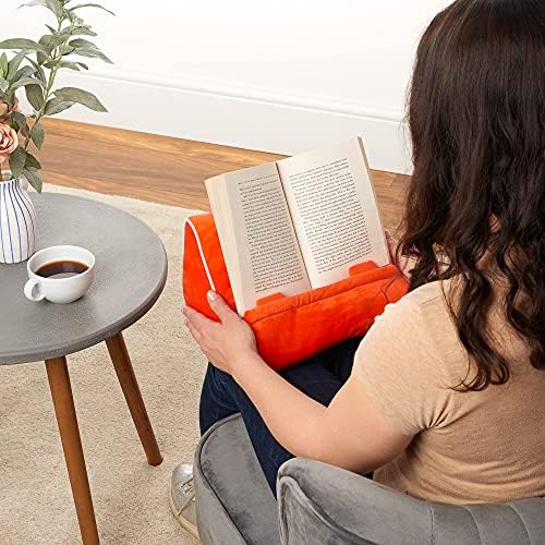 Book Couch Tablet Stand - red chair sturdily