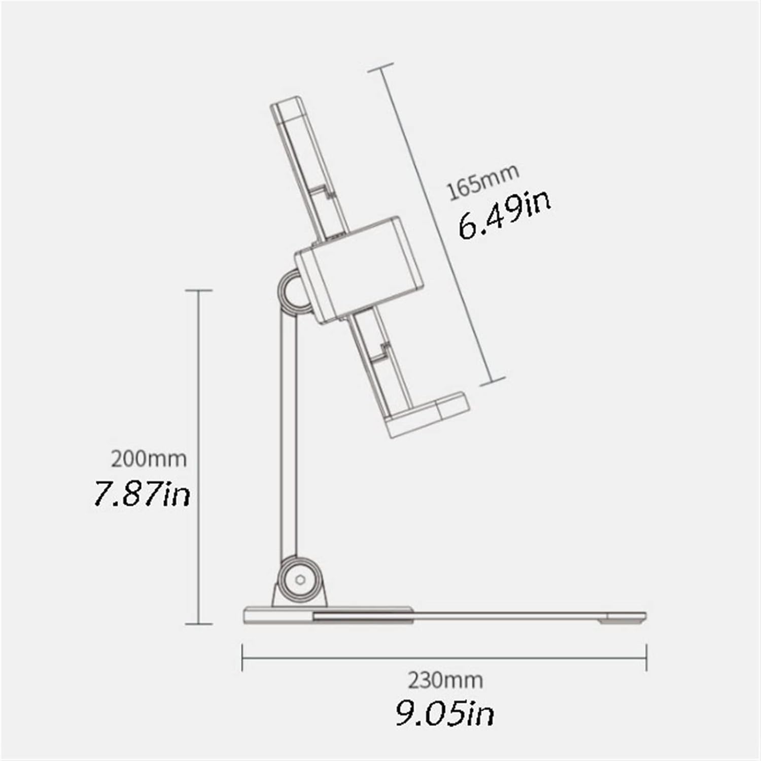 Adjustable Book Stand for Kitchen Reading and Cookbook Display