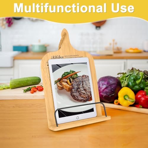 Adventico Bamboo Cook Book Stand