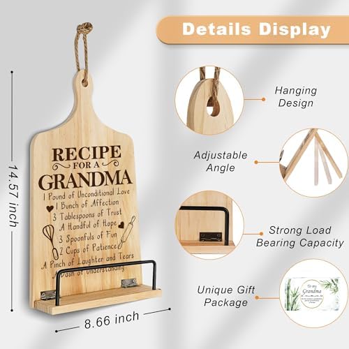 Grandmas Cozy Recipe Stand Christmas Gift