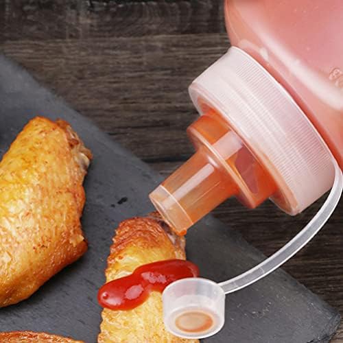 Hemoton 2-Pack Squeeze Sauce Bottles Kit of 2