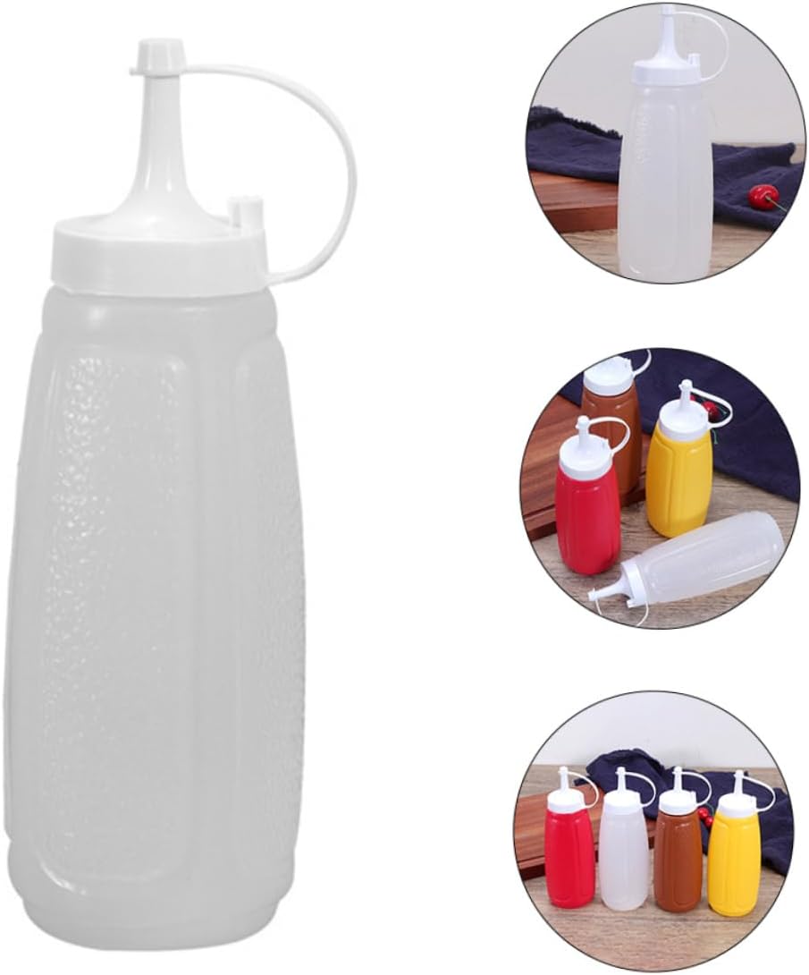Durable Leak-Proof Squeeze Bottle for Kitchen Convenience