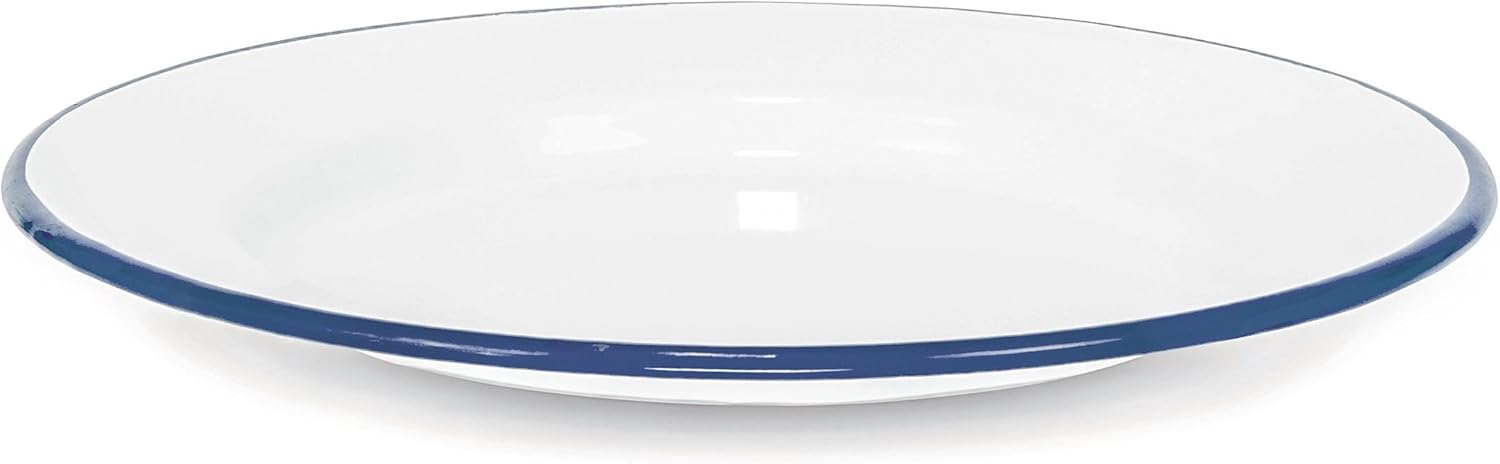 Classic Enamelware Dinner Plates Set