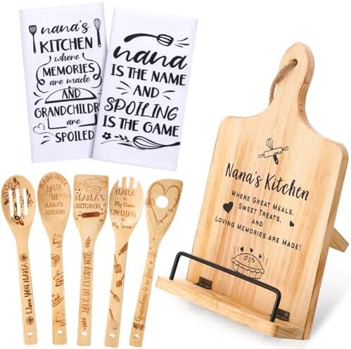 Suttmin Nanas Kitchen Gift Set for Grandmas Day