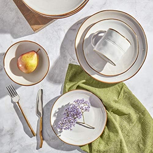 Modern Speckled Farmhouse Collection Dinnerware Set