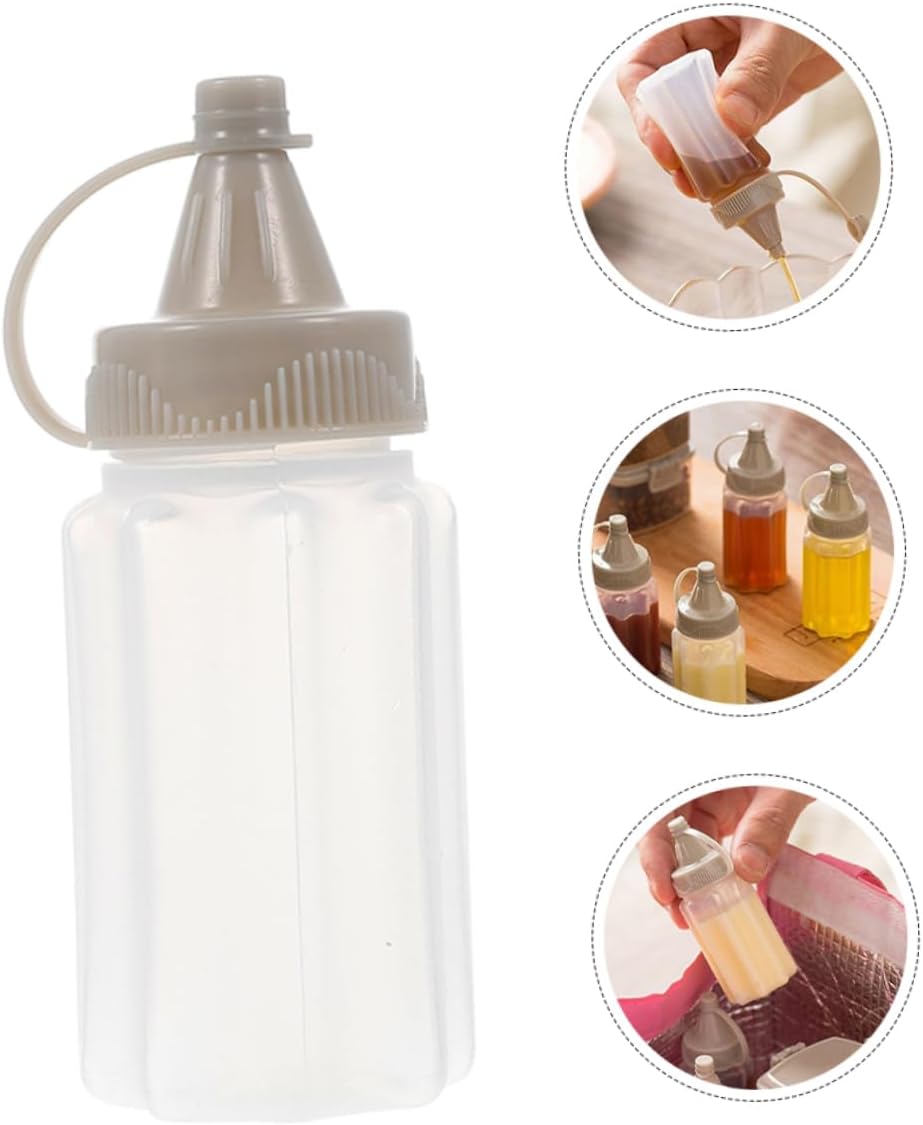 SOLUSTRE 12-Piece Reusable Squeeze Bottles