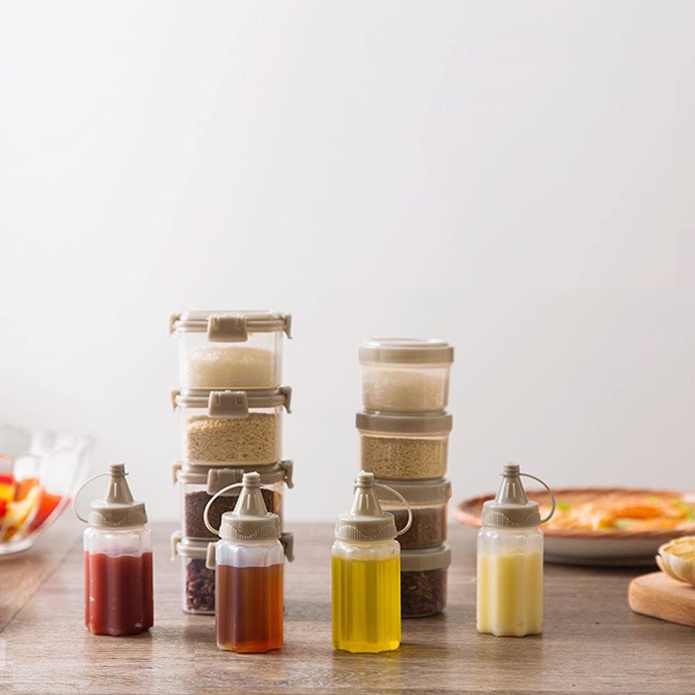 Mini Squeeze Condiment Set