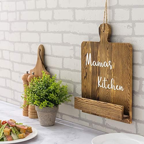 Rustic Kitchen Cookbook Stand