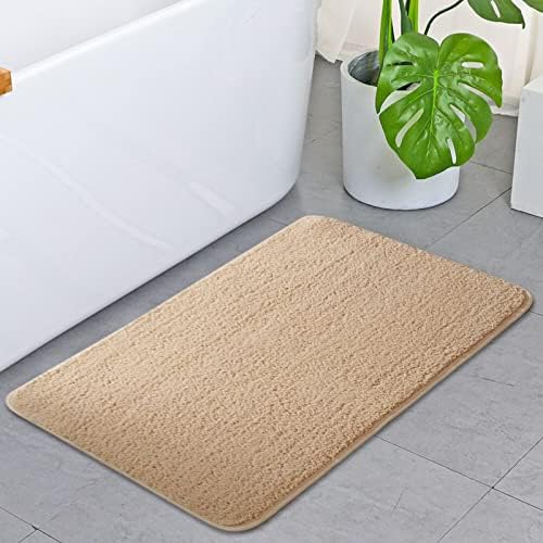 Safe bathroom rug thick soft keeps you dry cozy
