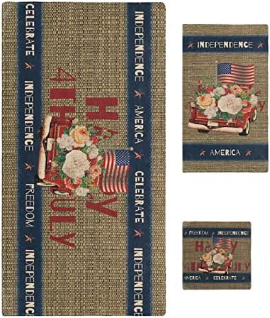 Vibrant Design Travel Bath Towels Set