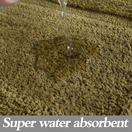 TOMORO Microfiber Non-Slip Bathroom Rug