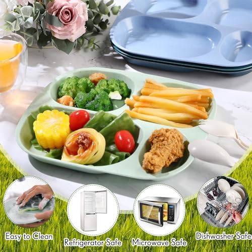 Vesici 8-Piece Divided Plates