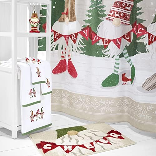 Merry Gnome Bath Towel