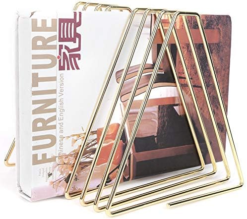 Gsycle Gold Bookends for Home Office