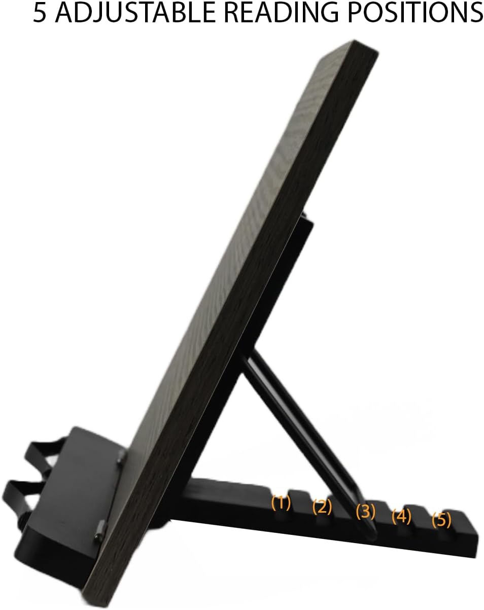 Adjustable Bamboo Book Stand