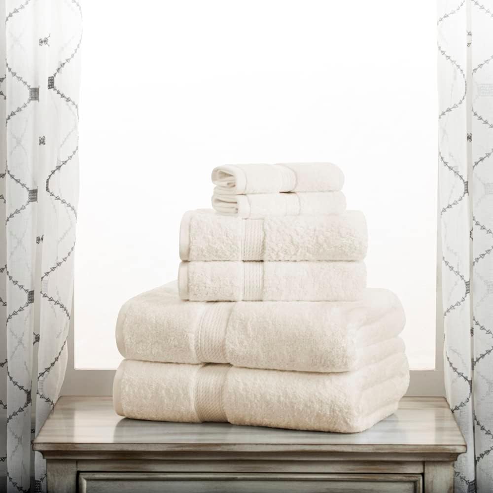 Premium Egyptian Cotton Luxurious Bath Towels Set for Luxury Retreats
