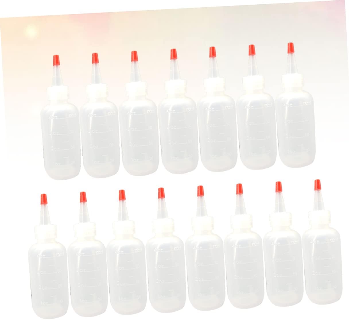 Cabilock120ml Plastic Squeeze Condiment Bottle Set