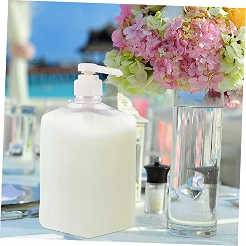 Cabilock 1600ml Transparent Plastic Syrup Dispenser