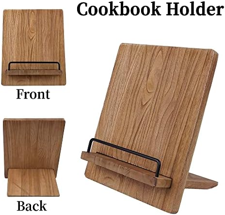 Eco-Friendly Wood Keyboard-FA V5 Kitchen Stand for Cookbooks