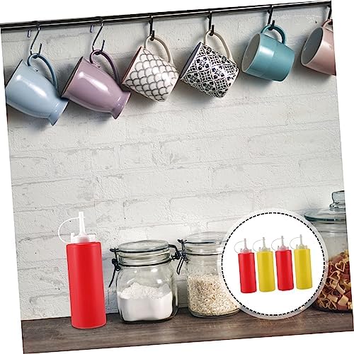 12-Piece Compact Squeeze Bottles for Kitchen Needs