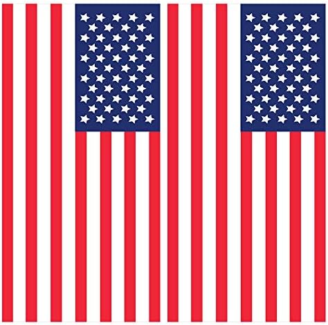 Rockin Towel Patriotic American Flag Beach Towels Set 2 Pack
