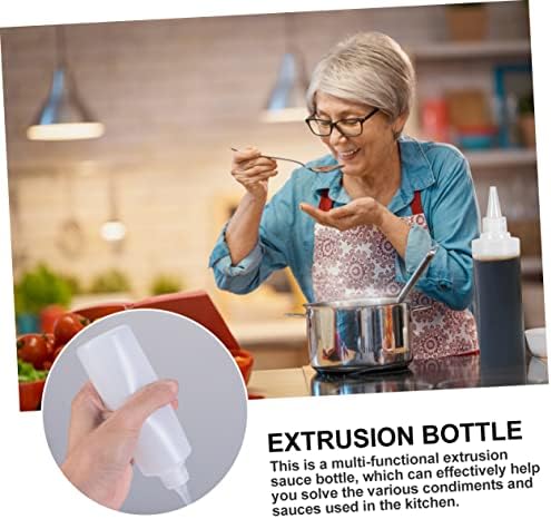 6 Set Squeeze Bottles for Kitchen condiments