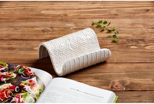 Mud Pie Ceramic Cookbook Holder
