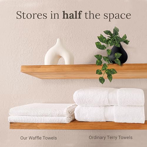 Gildentree Waffle Towels Luxury Soft and Witty
