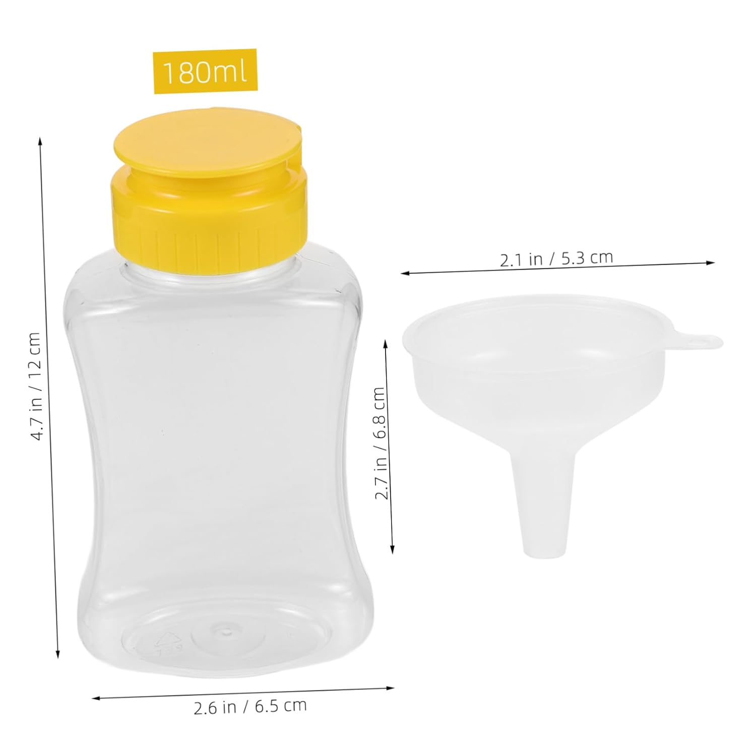 Funnel Squeeze Ketchup Bottles - 180ml