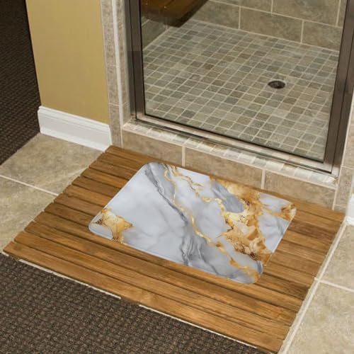 Luxurious Coral Velvet Bathroom Rugs