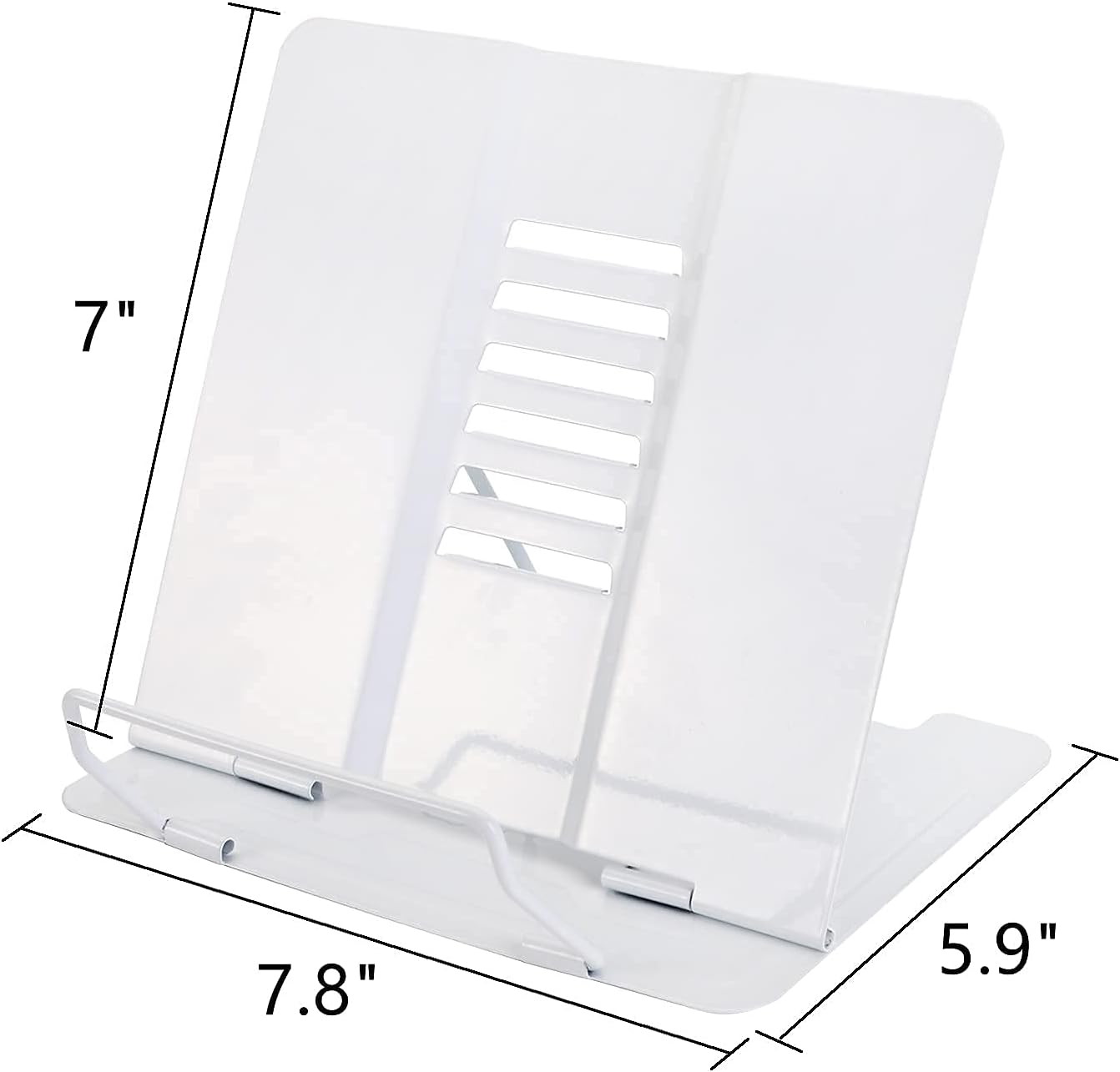 Adjustable Metal Desk Book Stands for Reading Comfort