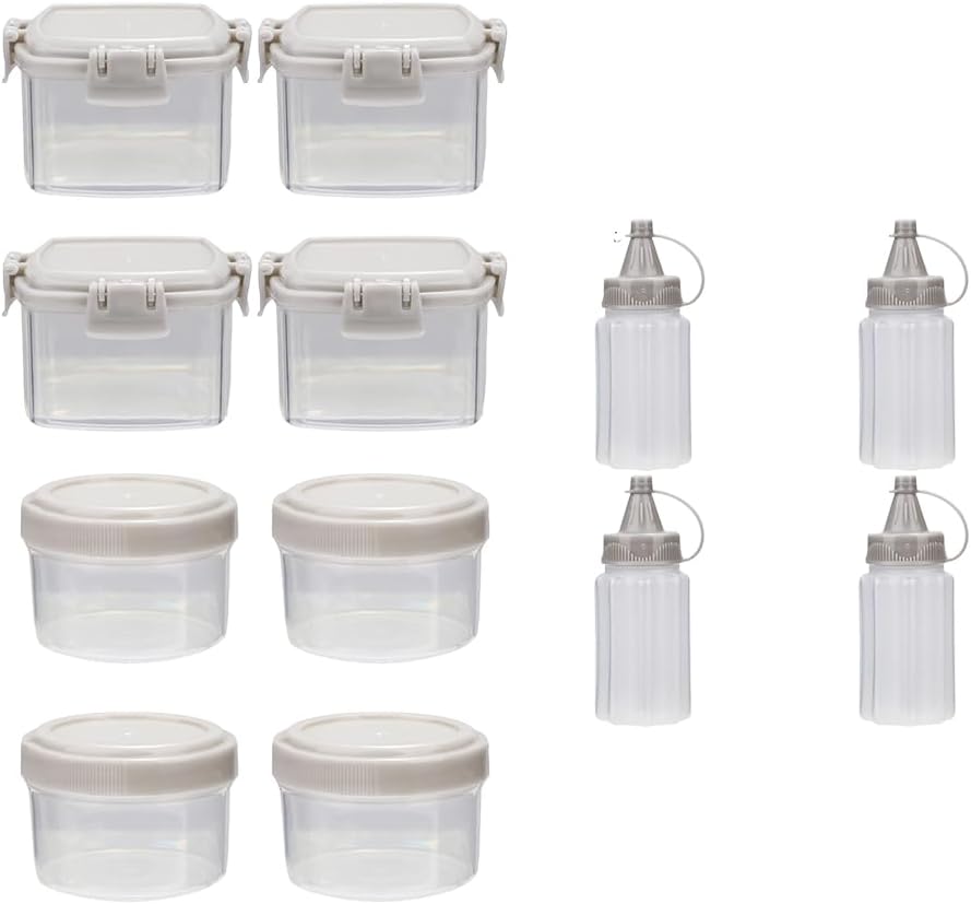 High-Quality 12-Piece Squeeze Bottle Set for Condiment Storage