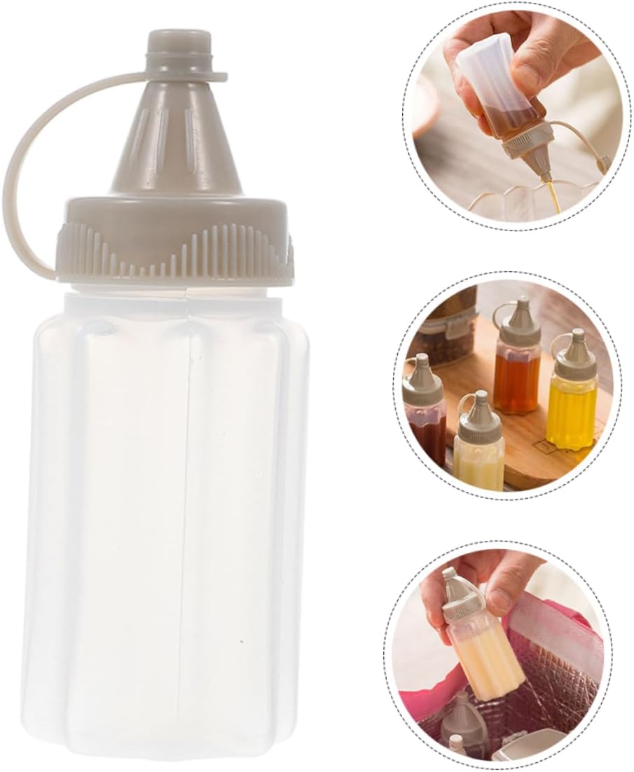 Childweet 12-Piece Condiment Squeeze Bottles Portable Sauce Dispensers