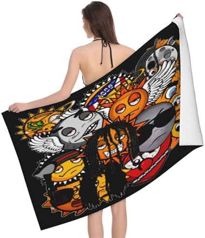 32x52 Microfiber Bath Towels Lightweight Soft Quick Dry