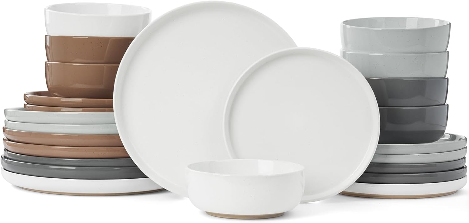 Famiware Milkyway Dinnerware Set 24-Piece for 8